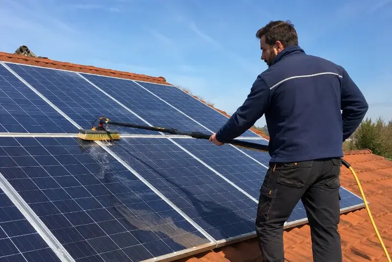 Nettoyage et entretien de panneaux solaires à Villard